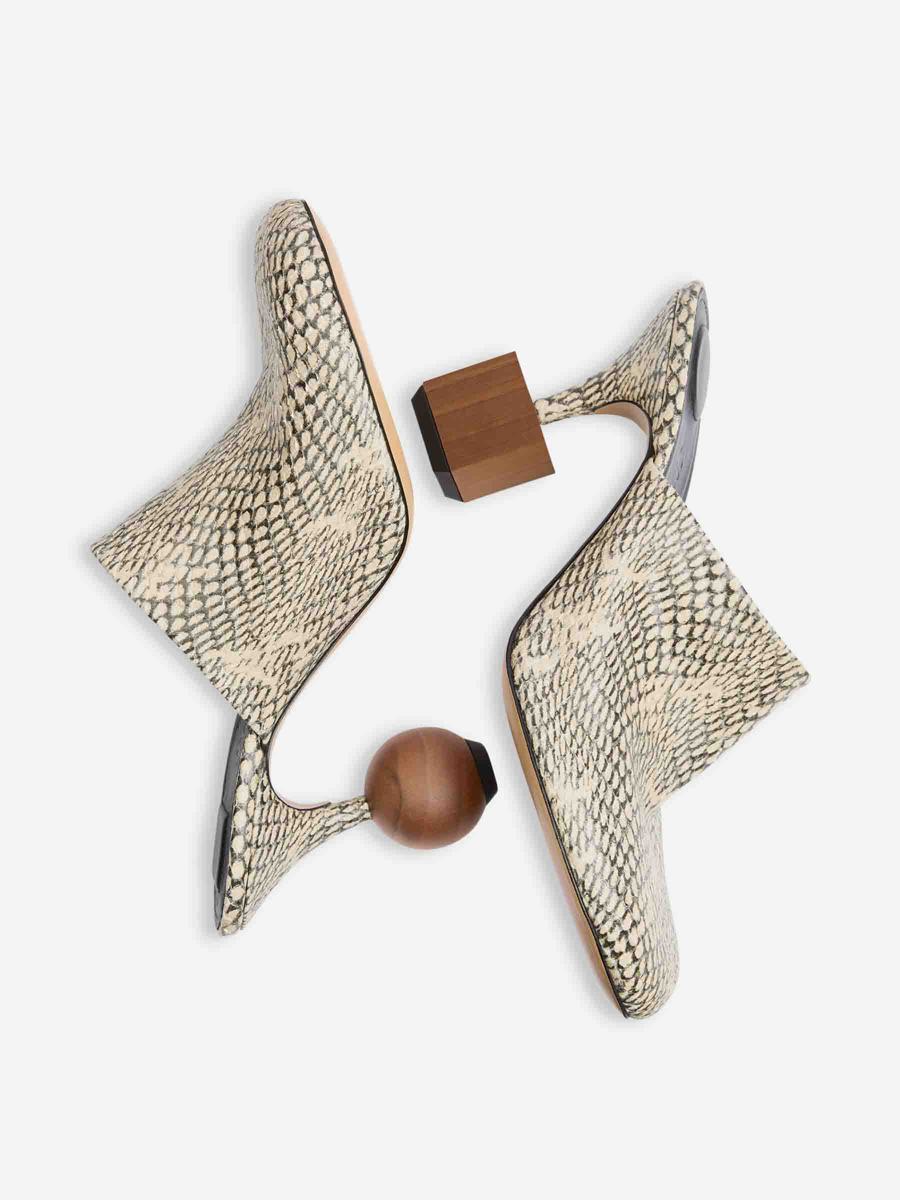 Jacquemus Bisou Heel Mules