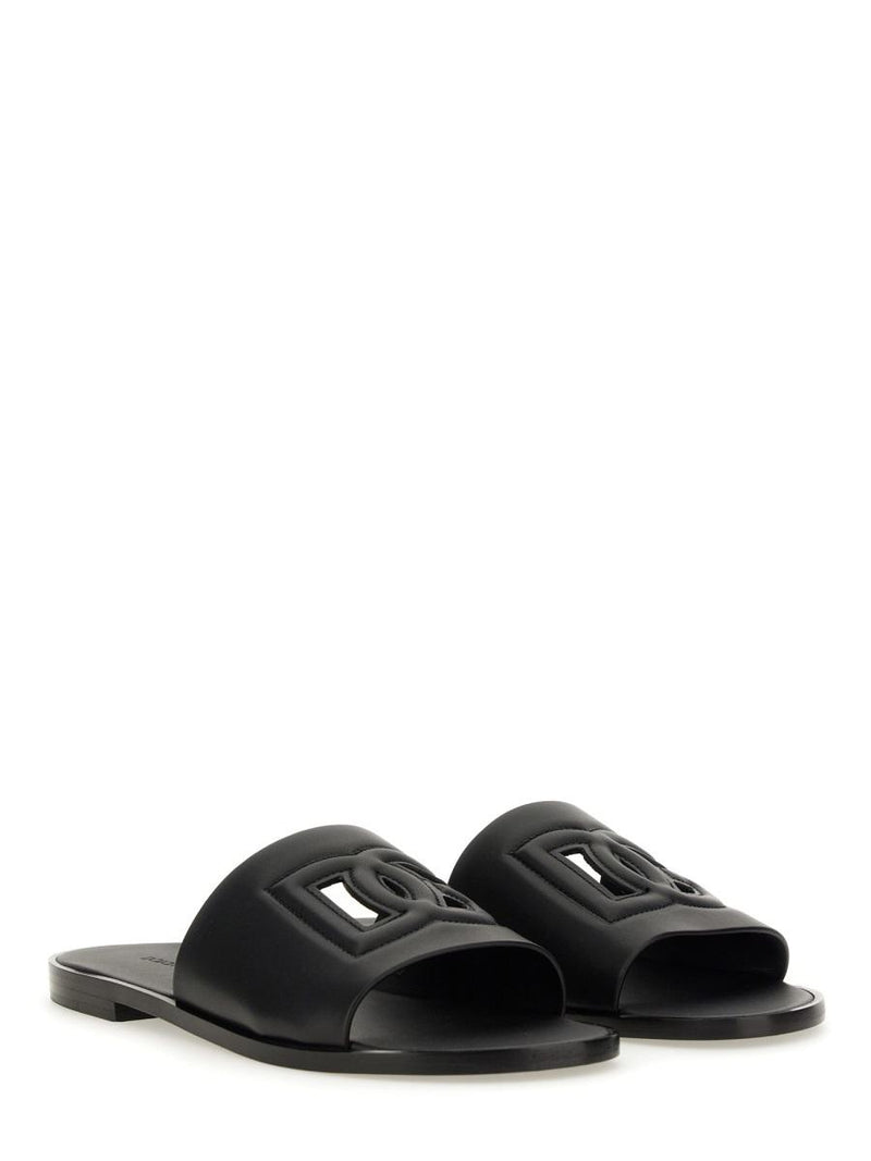 Dolce & Gabbana Sandal With Logo