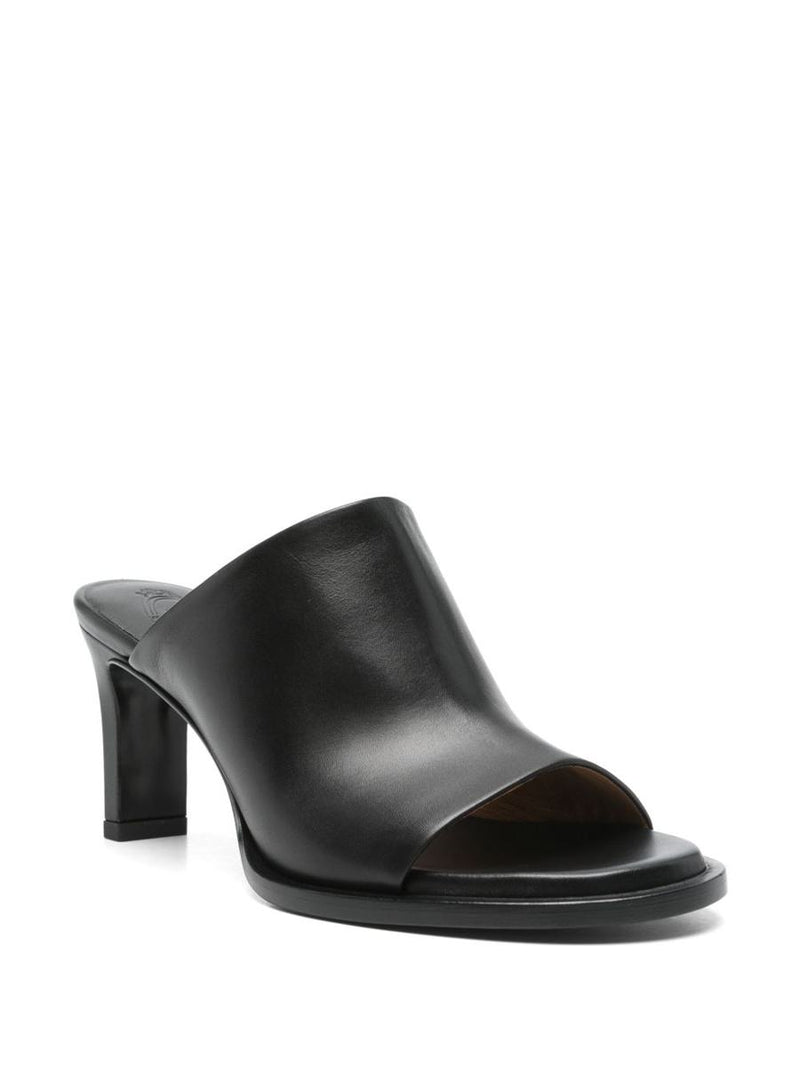 Tod'S Leather Heel Mules
