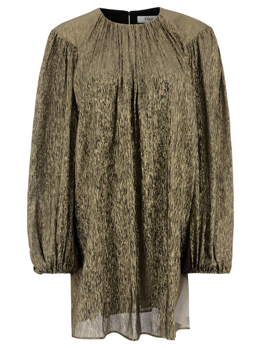 Chloé Silk Flared Dress