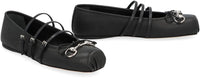 Gucci Leather Ballet Flats