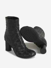 Bottega Veneta Intrecciato Leather Boots