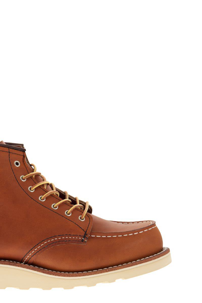 Red Wing Shoes Classic Moc - Leather Lace-Up Boot