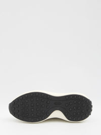 Sneakers In Leather And Fabric