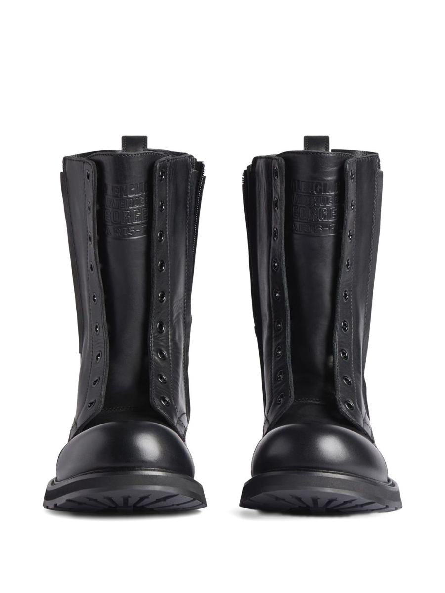 Balenciaga Truck Leather Boots