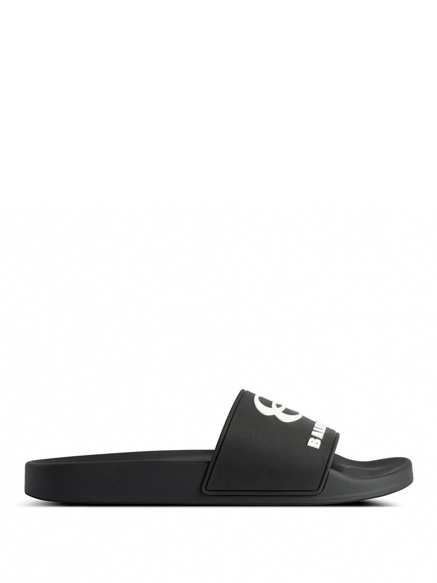 Balenciaga Pool Slide Rubber Sandals Shoes