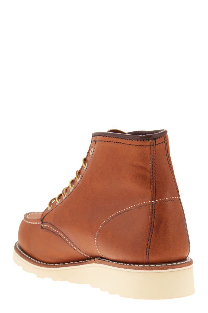 Red Wing Shoes Classic Moc - Leather Lace-Up Boot