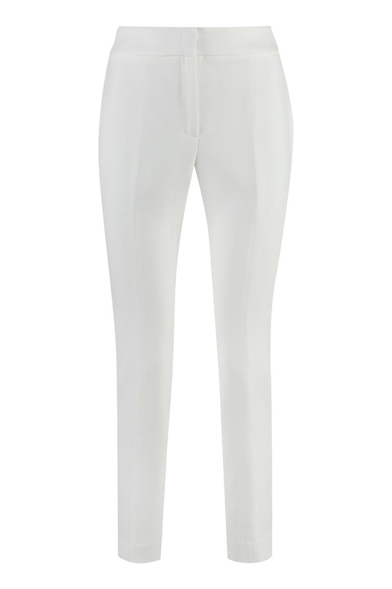 Peserico Stretch Gabardine Cigarette Trousers