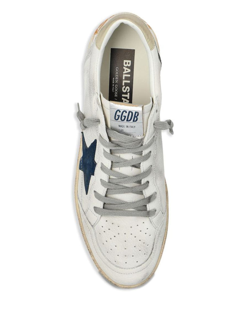 Golden Goose Ball Star Leather Sneakers