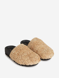 Stella McCartney Elyse Rafia Clogs
