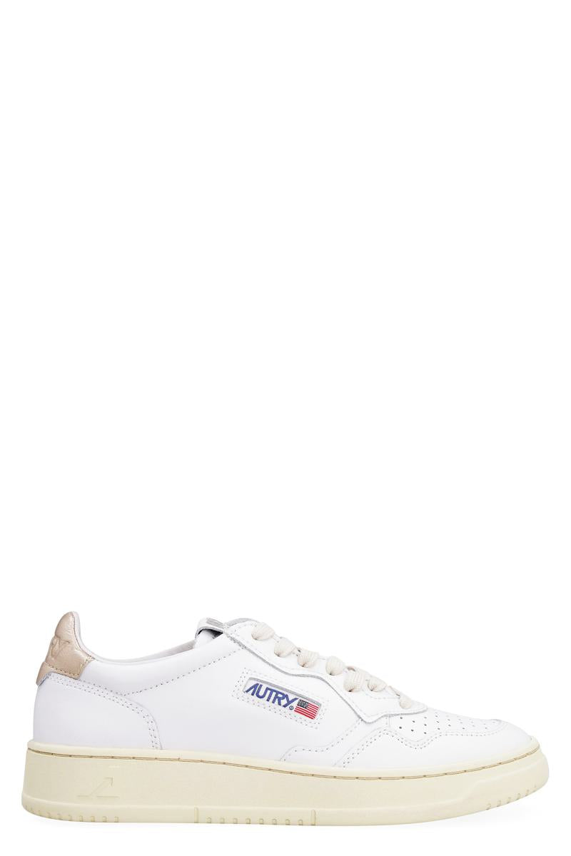 Autry Medalist Leather Low-Top Sneakers