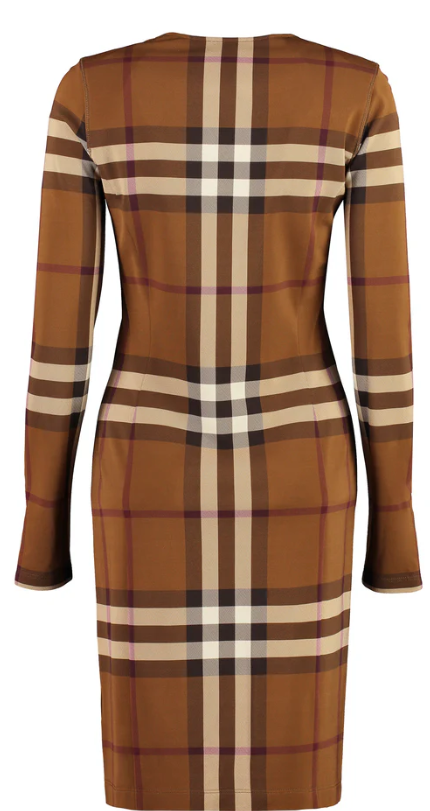 Burberry Jersey Mini Dress