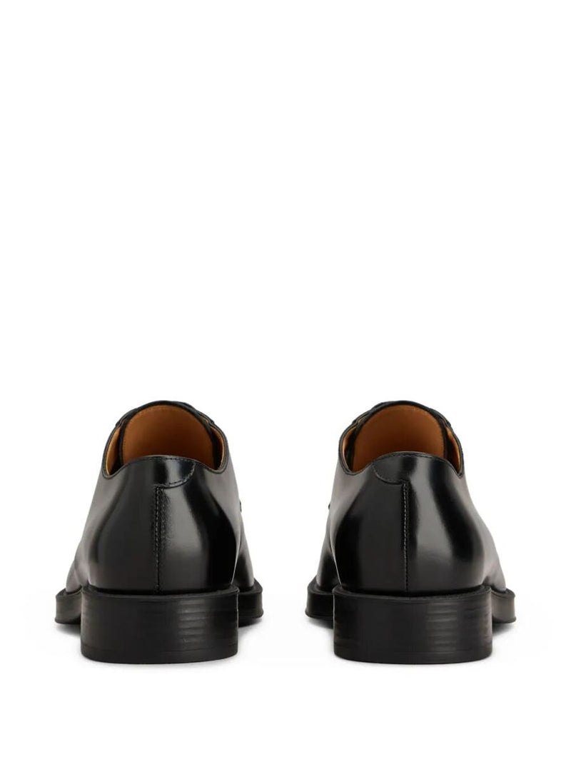 Tod'S Almond Toe Leather Derby Shoes