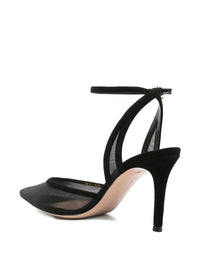 Gianvito Rossi Organza Suede Decollete T.085 Shoes