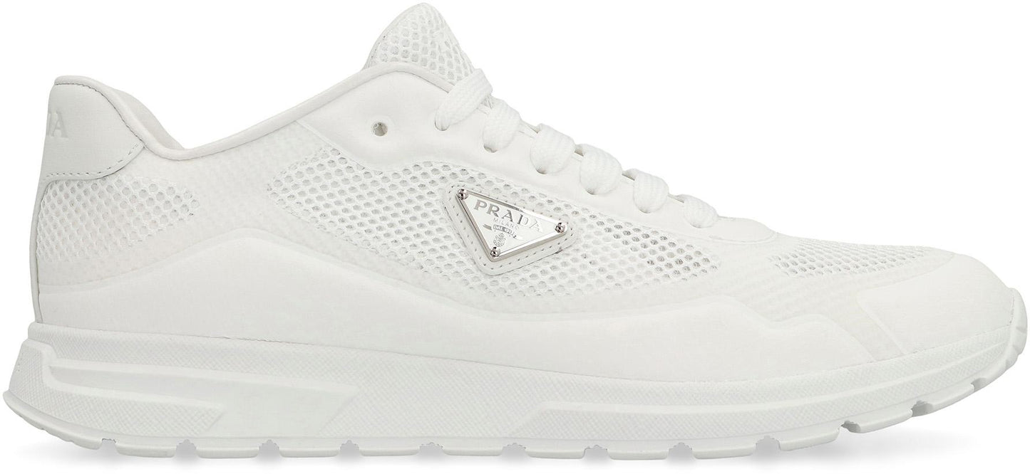Prada Prax 2.0 Fabric Low-Top Sneakers