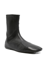 Dries Van Noten Leather Sock Booties Shoes