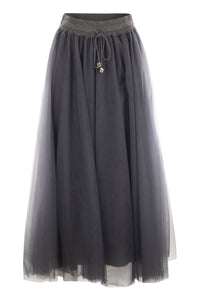 Fabiana Filippi Tulle Midi Skirt