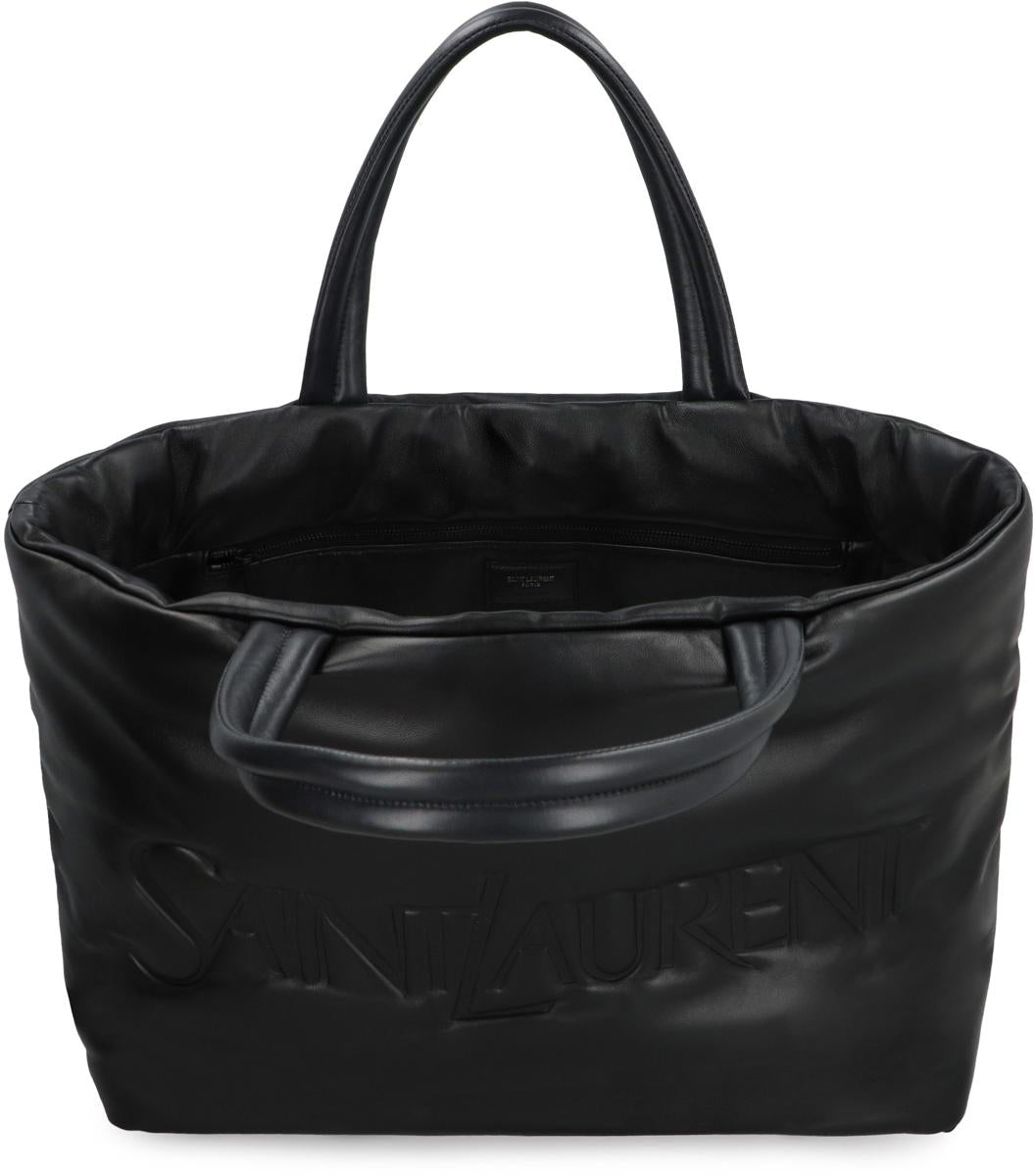 Saint Laurent Leather Tote