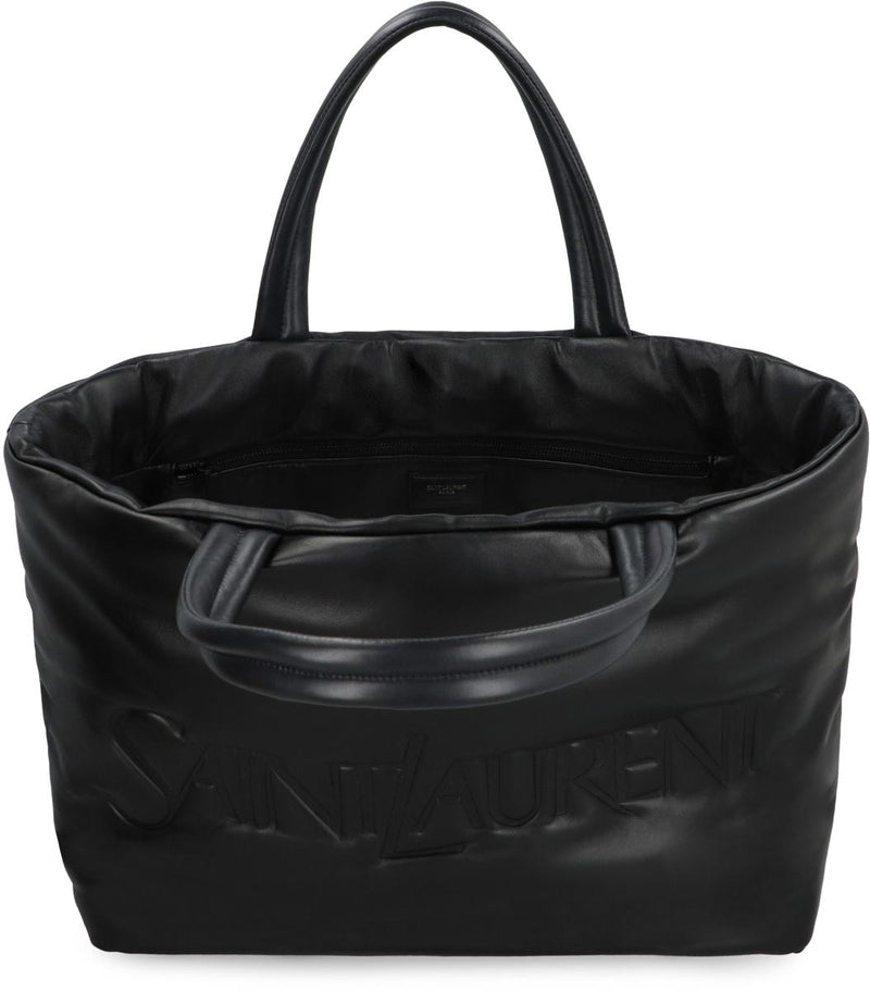 Saint Laurent Leather Tote