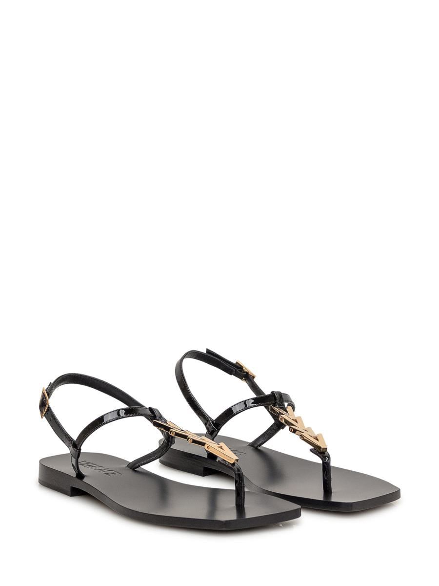 Versace Patent Leather Sandals