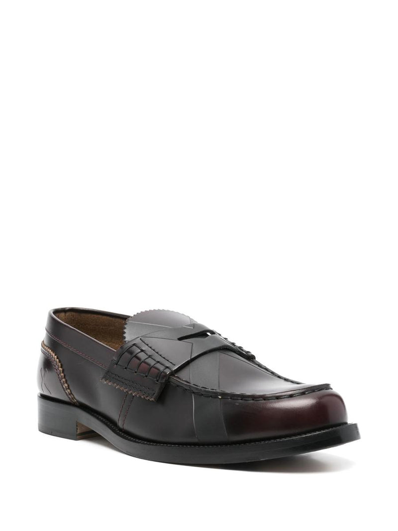 College Leather Loafers