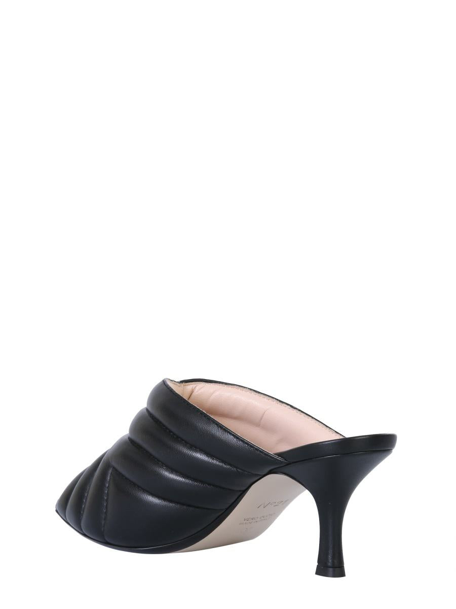 N°21 Chevron Pattern Mules