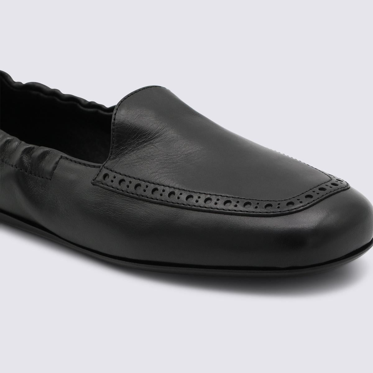 Church'S Black Leather Loafers