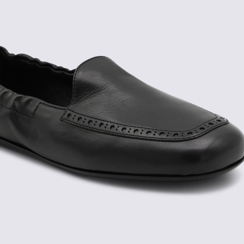 Church'S Black Leather Loafers