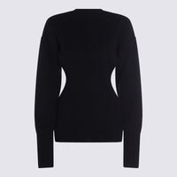 Rick Owens Black Wool Knitwear