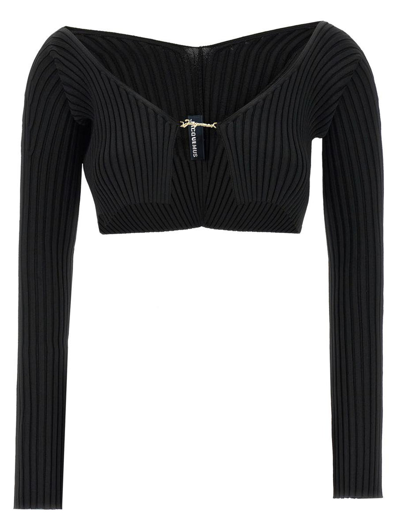 Jacquemus 'Le Maille Pralu' Cropped Cardigan