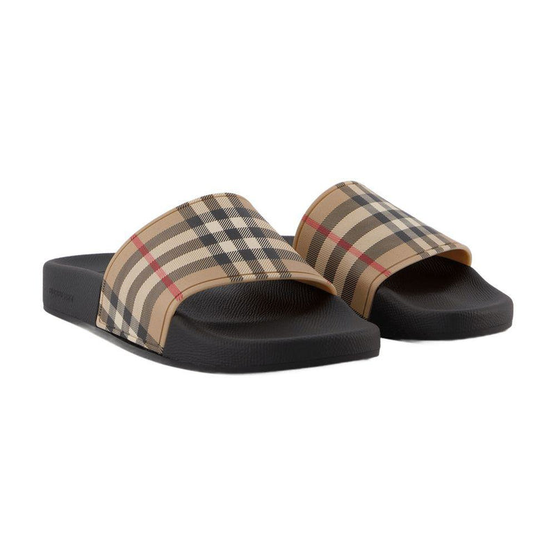 Burberry Lf Furley L Check Slides