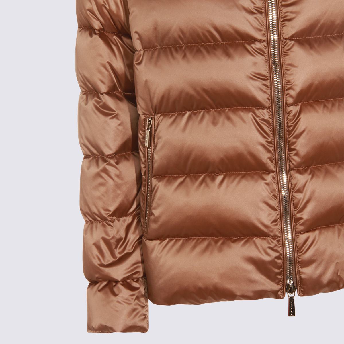 Moorer Brown Down Jacket
