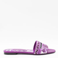 Dolce & Gabbana Purple Flats