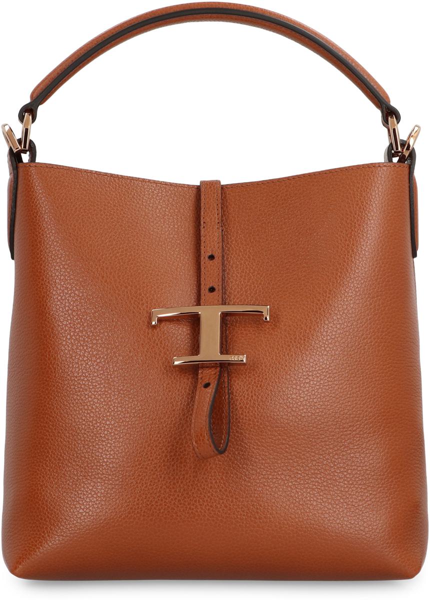 Tod'S T Timeless Leather Bucket Bag