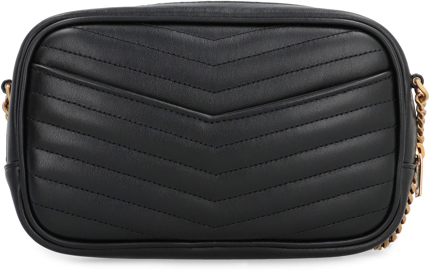 Saint Laurent Lou Leather Mini Crossbody Bag