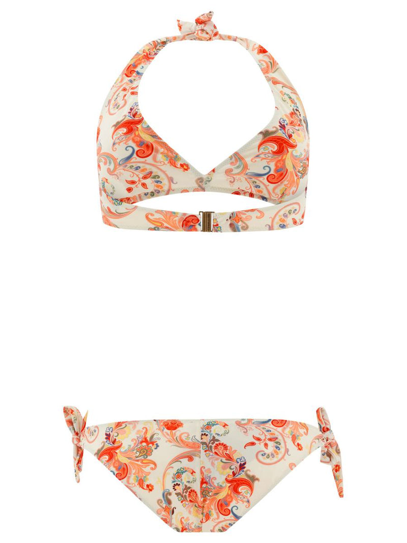Etro Bikini With Paisley Print