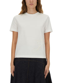 Jacquemus T-Shirt With Embroidered "J"
