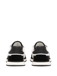 Dolce & Gabbana 'Dg Cushion' Black And White Sneakers