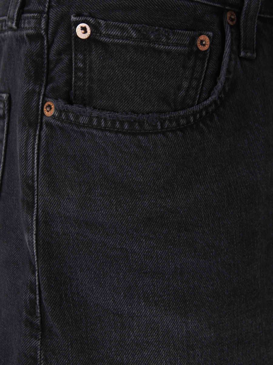 Agolde V-Waist Denim Shorts