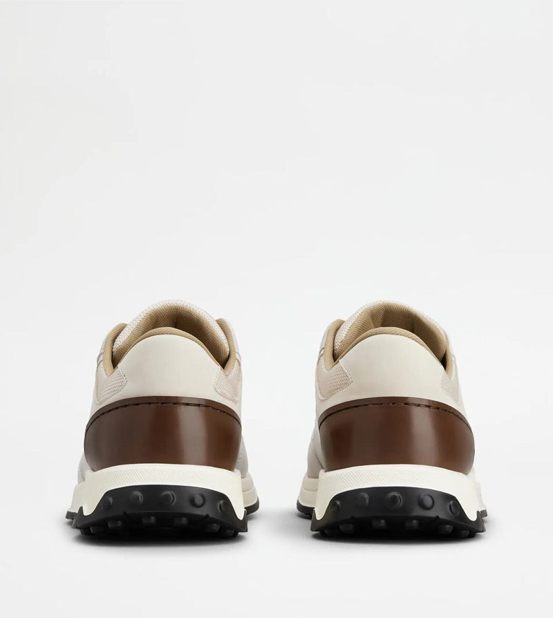 Tod'S Sneakers In Suede And Smooth Leather