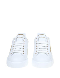 Dolce & Gabbana Sneakers From The Portofino Line In Nappa Leather