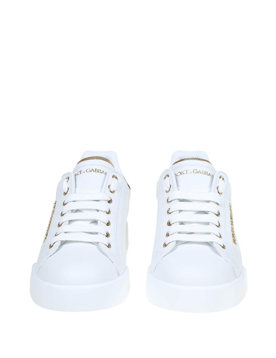 Dolce & Gabbana Sneakers From The Portofino Line In Nappa Leather