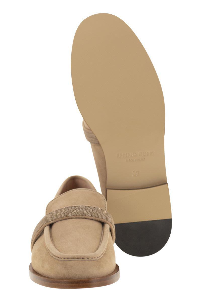 Fabiana Filippi Suede Moccasin