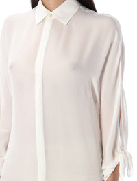 Ralph Lauren Karen Silk Georgette Blouse