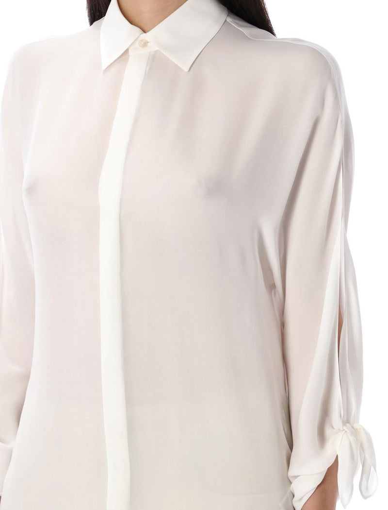 Ralph Lauren Karen Silk Georgette Blouse