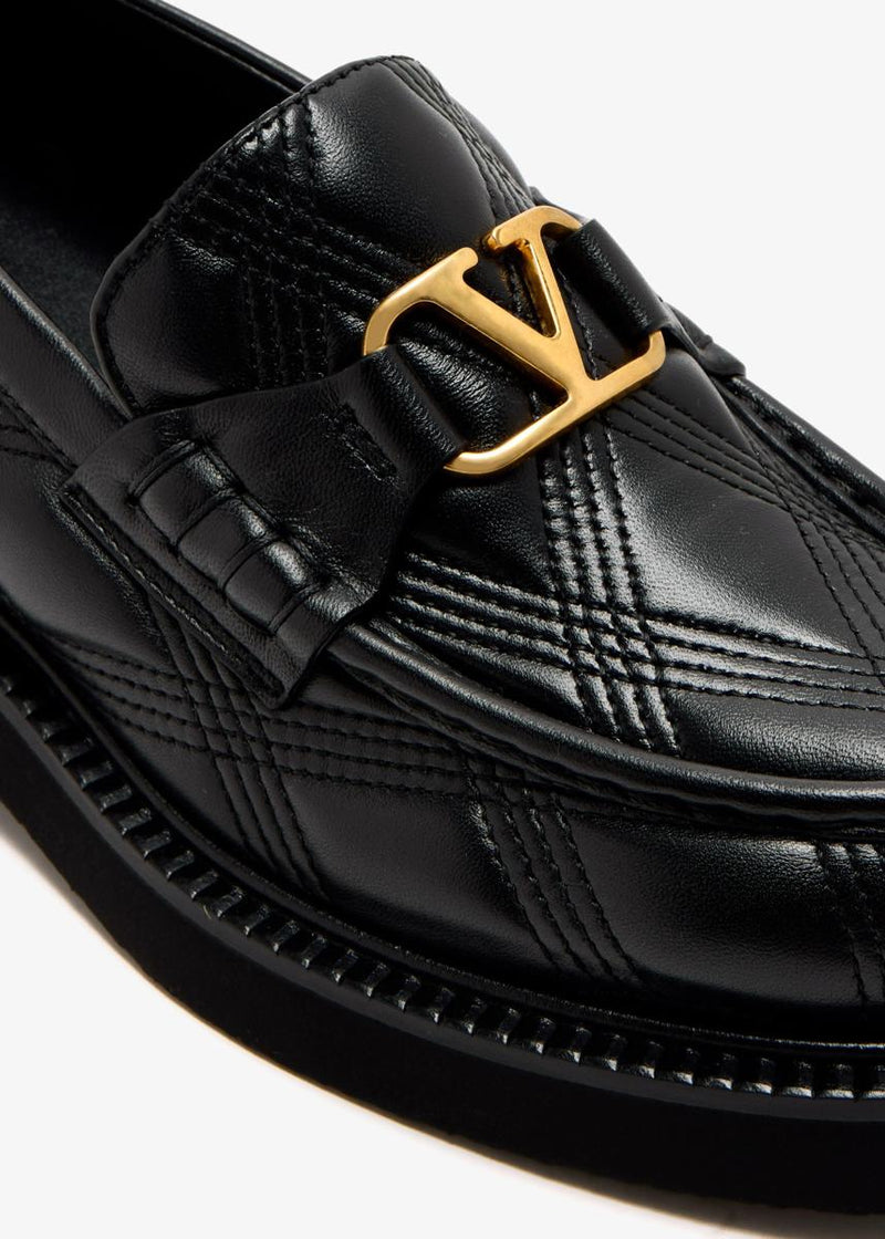 Valentino Garavani "Quiltie 67" Loafers