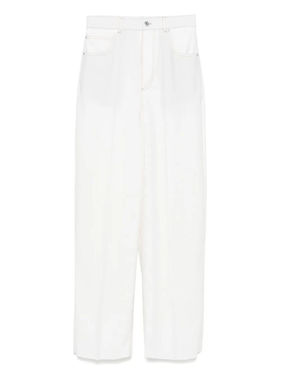 Bottega Veneta Denim Wide Leg Trousers Clothing