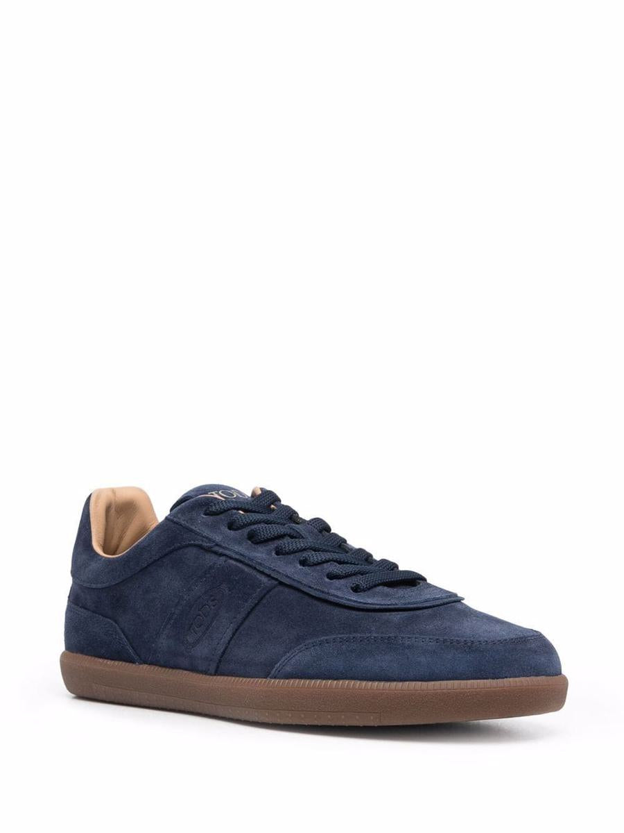 Tod'S Tabs Suede Leather Sneakers