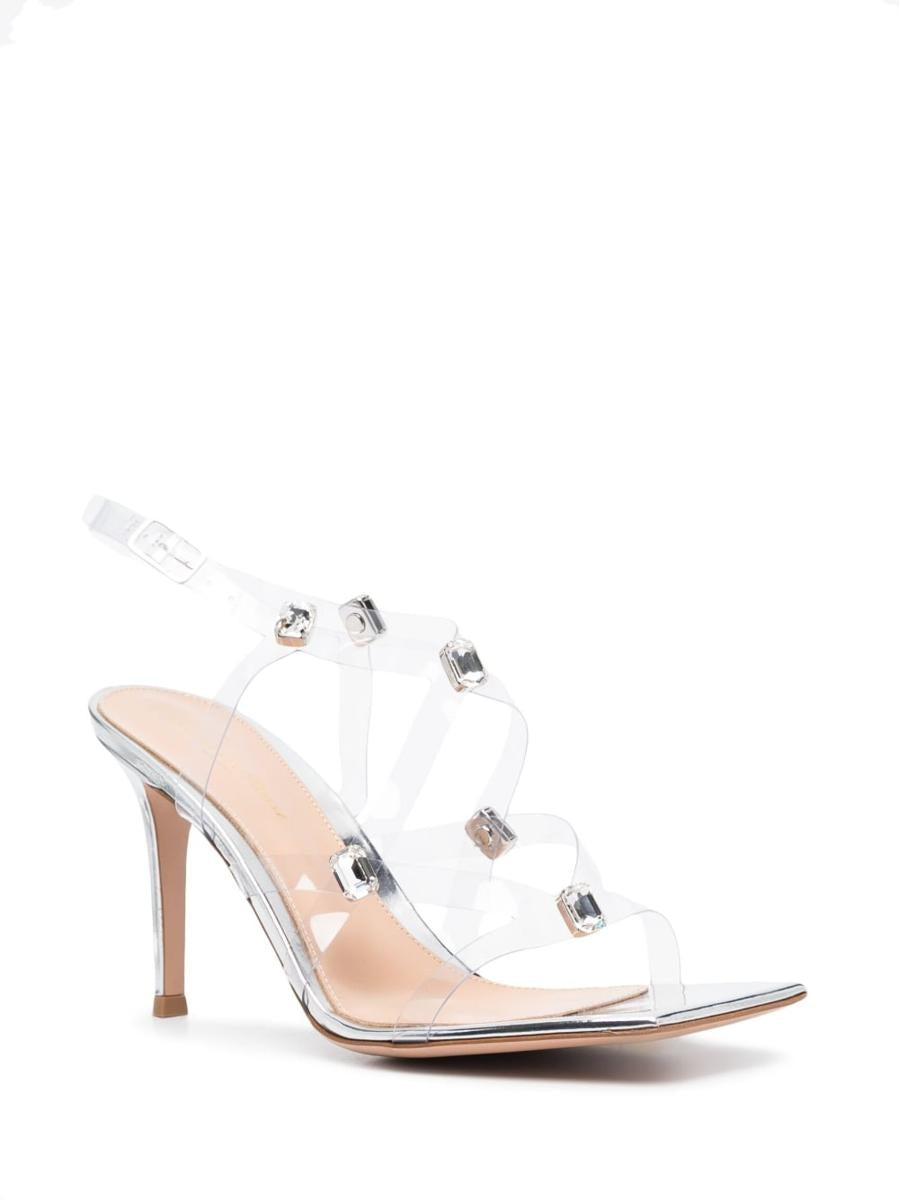 Gianvito Rossi Crystal Crash Sandals