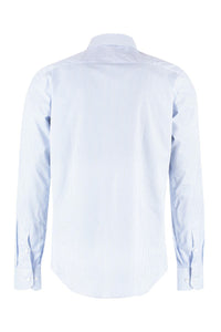 The (Alphabet) The (Shirt) - Striped Cotton Shirt